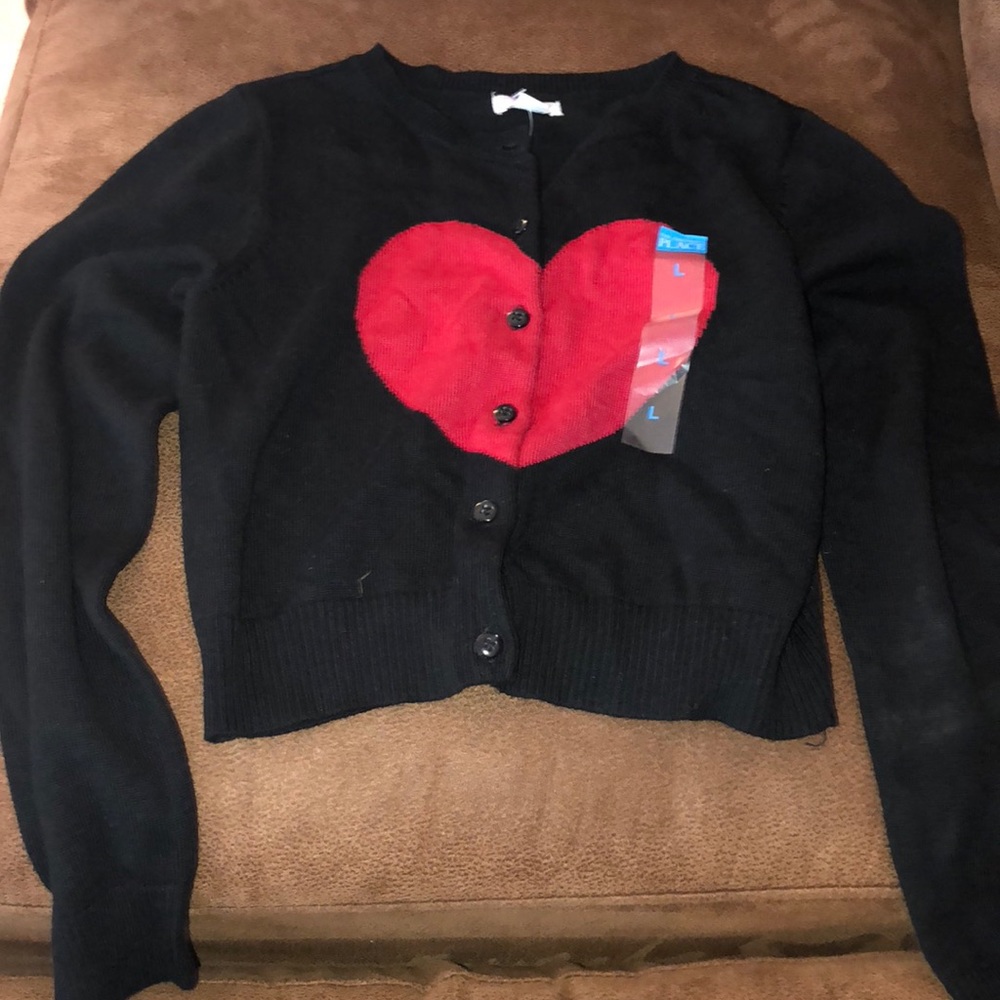 Adorable Cardigan Sweater - Girls - Size Lg 10/12